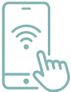 Smart home smartphone control icon