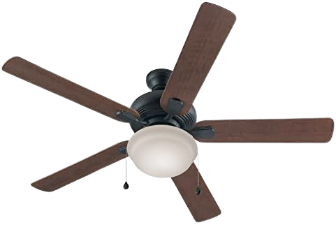 Caratuk River 52-in Bronze Downrod Ceiling Fan